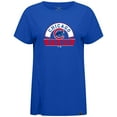 thumbnail image 2 of Women's Levelwear Royal Chicago Cubs Influx Banner Arch T-Shirt, 2 of 3