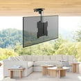 thumbnail image 3 of ZeboZap Flip Down Ceiling TV Mount and Monitor Mount | Gazebo TV Mount | RV TV Mount | Kitchen Overhead & Under Cabinet Mount | Height Adjustable | Holds 44lbs | Fits screens 13" to 37", 3 of 9