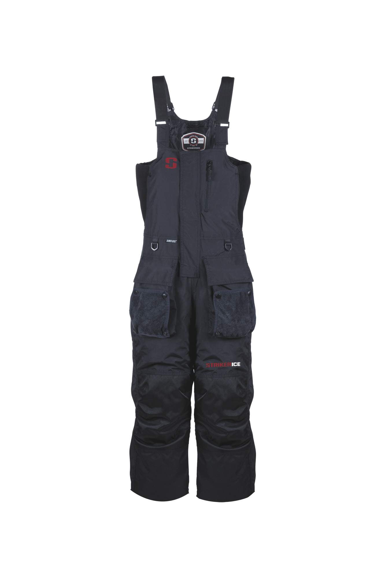 STRIKER ICE Climate Bib, Color Black, Size 2XL (216206)