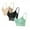 Beige+Black+Green, variant on 4 Pcs Lace Bralettes for Women Bralette Padded Lace Bandeau Bra
