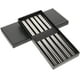 thumbnail image 3 of 5 pares de palillos de acero inoxidable antideslizantes para vajilla de metal., 3 of 5