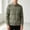 #0342-Green, variant on Men's Plaid Print Long Sleeve Polo Shirt With Pocket Casual Business Solid Color Checkered Top Khaki M Gift