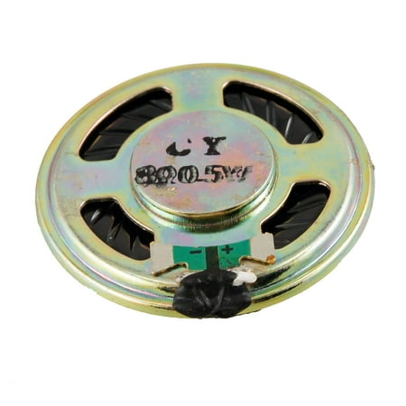 - Unique Bargains 40mm Round Aluminum Shell Magnetic Type Speaker Horn 8 Ohm 0.5W Rihoo