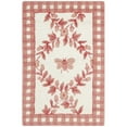 thumbnail image 2 of SAFAVIEH Chelsea Lara Floral Wool Runner Rug, Ivory/Rose, 2'6" x 8', 2 of 9
