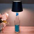 thumbnail image 4 of Lámpara de botella de vino carga USB luz nocturna de ambiente reutilizable para Bar cafetería casa, 4 of 7
