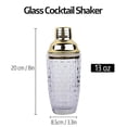 thumbnail image 2 of 13Oz Glass Cocktail Shaker Set - Glass Shaker for Cocktails, Drink Shakers Cocktail and Cocktail Sh, 2 of 5
