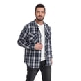 thumbnail image 7 of Iceglad Mens Flannel Plaid Shirts Long Sleeve Button Down Shirt Casual Shirts Work Shirts for Men, 7 of 7