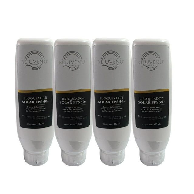Rejuvenu kit bloqueador solar FPS 50 resistente al agua protección UVA y UVB