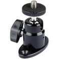 thumbnail image 1 of CAMVATE 1/4"-20 Mini Ball Head with Ceiling Mount for CCTV & Video Wall Monitors Mount, 1 of 5