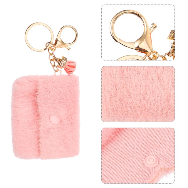unbranded 2Ud Llaveros Rosa Para Almacenaje Con Colgante Para Y De Material