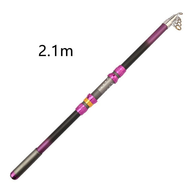 Portable Long Section Fishing Rods Tight Rod Section Angling Equipment for Freshwater Saltwater