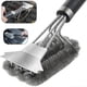 thumbnail image 2 of Stainless Steel Brush With Integrated Scraper Kitchen Utensils Scrubbing Tool Kitchen Supplies, 2 of 5