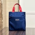 thumbnail image 4 of WIZUTIZ Contrast Color Built-in Cup Portable Lunch Box Student Work Portable Lunch Bag Remedial File Bag Mommy Household Items for New Home Elaborately Made, 4 of 5