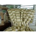 thumbnail image 3 of Thomas Collection Beige Ivory Wild Chinchilla Faux Fur Throw Blanket - 16437, 3 of 5
