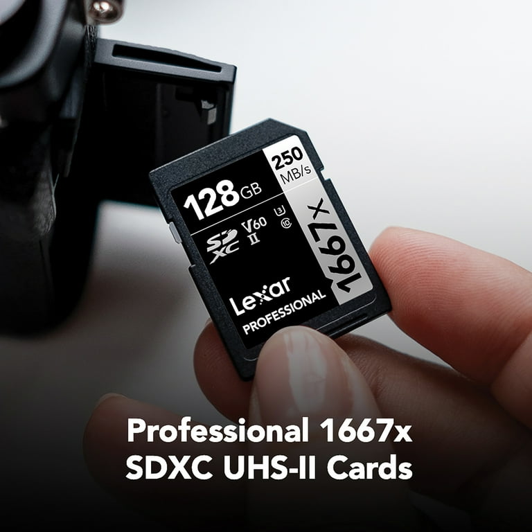 Lexar Professional High Speed Video SILVER Series 1667x SDXC