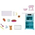 thumbnail image 6 of Barbie Doll and Kitchen Playset with Pet and Accessories, Gift for 3 to 7 Year Olds, 6 of 7