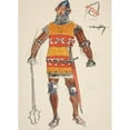 thumbnail image 3 of Edwin Austin Abbey 18x24 Black Modern Framed Museum Art Print Titled - Willoughby, Costume Sketch for Henry Irving's Planned Production of King Richard II, 3 of 5