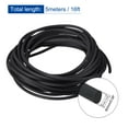 thumbnail image 2 of Uxcell Rubber Cord Tube Hollow Tubing for DIY Craft Beading Necklaces Bracelet Black 5mx2mmx1mm, 2 of 5