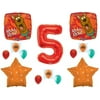 Scooby Doo 5th Birthday Party Balloons Decoration Supplies Ruh Roh