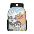 thumbnail image 1 of We Bare Bears Backpack Teenager School Bag Canvas Notebook Backpack Bag Unisex-XTYD9526, 1 of 5