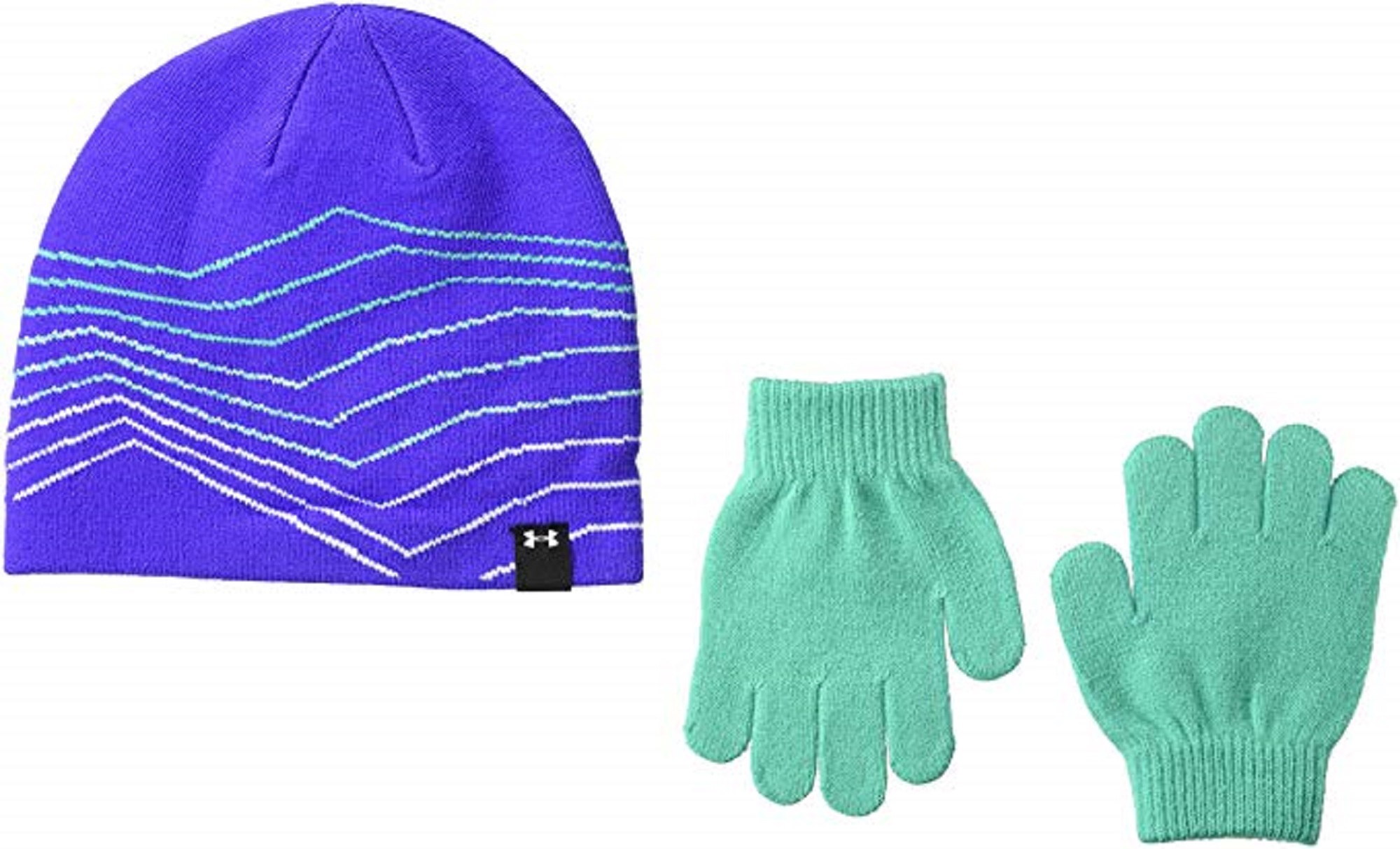 Under Armour Girls Beanie Glove Combo