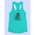 thumbnail image 3 of Sea You Soon Racerback Tank Women -Image by Shutterstock, Female Large, 3 of 4