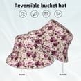 thumbnail image 2 of Bingfone Rose Flowers Bucket Hat for Men Women,Packable Reversible Printed Sun Hats,Fisherman Outdoor Travel Hiking Beach Caps, 2 of 7