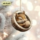 thumbnail image 5 of Wmhnj Juego de 3 adornos navideños para rbol de Navidad, decoraciones navideñas acrlicas con impresin plana 2D para decoracin festiva del hogar., 5 of 6