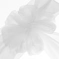 thumbnail image 2 of 10pcs Wedding Flower Chair Sashes Elastic Spandex Organza Chair Sash, 2 of 8