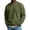 Army Green # Mens Shirts, variant on Waffle Sweatshirts for Men Long Sleeve Fleece Pullover Outdoor Casual Shirts Winter Plain Mens Tops Trendy