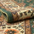 thumbnail image 5 of Rugs.com Medina Collection Rug – 5 Ft Square Emerald Green Medium Rug Perfect For Living Rooms, Kitchens, Entryways, 5 of 8