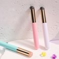 thumbnail image 3 of Pincel de silicona para labios, pincel de maquillaje en ángulo, pincel portátil con punta redonda, como las puntas de los dedos, pincel suave para lápiz labial, pincel corrector, 3 of 6