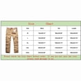 thumbnail image 3 of Uuszgmr Cargo Pants For Mens Male Loose Casual Multi Pocket Straight Solid Color Outdoor Overalls Trousers, 3 of 9