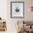 thumbnail image 3 of Historic Framed Print, [Martin del Castillo y Cos, head-and-shoulders portrait, facing front], 17-7/8" x 21-7/8", 3 of 9