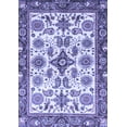 thumbnail image 1 of Ahgly Company Indoor Rectangle Abstract Blue Modern Area Rugs, 6' x 9', 1 of 4