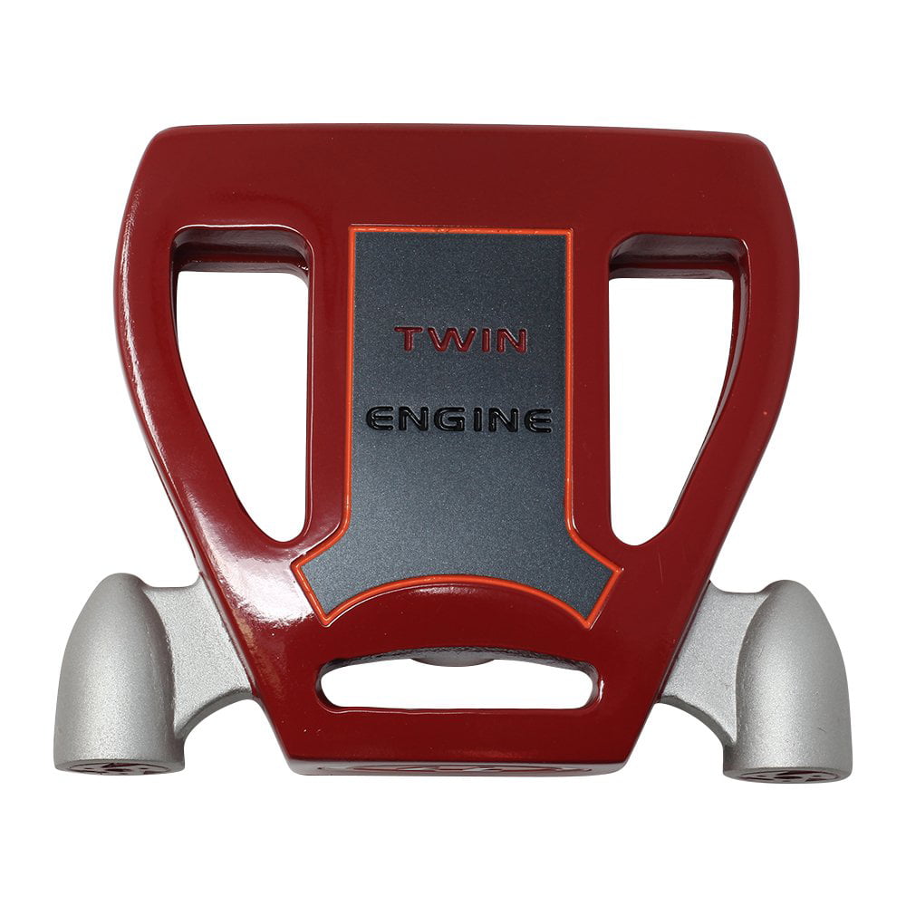 T7 Twin Engine Red Mallet Golf Putter Right Handed with Alignment Line Up  Hand Tool 36 Inches XL Tall Lady Perfect for Lining up Your Putts