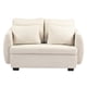 thumbnail image 1 of Love Seat Kuma 2 Plazas Crema, 1 of 8