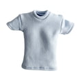thumbnail image 4 of Camiseta femenina Hugo 1/12 para figura de acción de 6 pulgadas azul, 4 of 10