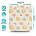 thumbnail image 4 of Washable Rubber Daisy Cute Floral Dish Drying Mats for Kitchen Counter Home Large Coffee Bar Pad Accessories and Decor for Utensils Stemware 16''x18'', 4 of 6
