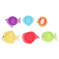 thumbnail image 4 of Fish Stacking Cup Toy, Bathtub Stacking Cup Toys Rounded Edges Educational  For Beach For 6+ Months Old Baby, 4 of 8