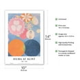 thumbnail image 2 of The Ten Largest Childhood No 2 - From an Original Color Abstract Painting by Hilma af Klint c.1907 - Master Art Print 10in x 14in, 2 of 4