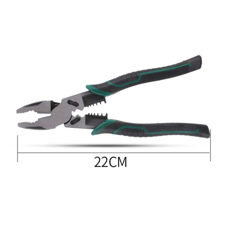 Multifunctional Pliers Combination Side Cutting Pliers Wire /Crimper/Wire  Cutter Professional Electrician Plier for Hand Tools 9inch