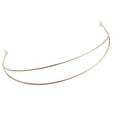 thumbnail image 1 of Diadema de Metal Dorado para Niñas, Mujer, , Artesanía para El Cabello, Fabricación de Joyas de Moda perfecl Diadema de metal de oro, 1 of 8