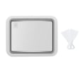 thumbnail image 2 of Rongfmy Machine à Crème Glacée DIY Rouleau avec 2 Grattoirs Été Acier Inoxydable pour Parent Blanc, 2 of 9