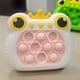 thumbnail image 5 of Juego Rápido De Empuje Pop Frog Shape Hit The Gopher Game Machine 4 Modo de juego para regalos de niños (rosa), 5 of 5