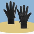 thumbnail image 2 of LIZENG Kids' Touchscreen Gloves with Textured Grip Soft Knit Winter Gloves for Boys and Girls 3-15 Years Cycling School, 2 of 7