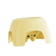 thumbnail image 3 of Silla infantil para mesa con reposapiés decorativa, ligera, portátil y moderna. amarillo, 3 of 9