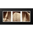 thumbnail image 2 of Hausenflock, Alan 18x10 Black Modern Framed Museum Art Print Titled - Windward Sails Triptych, 2 of 5