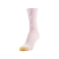 thumbnail image 6 of GoldToe Edition Women's Striped Half Cushion Short Crew Socks Assorted, 6 Pairs, Size 6-9, 6 of 10