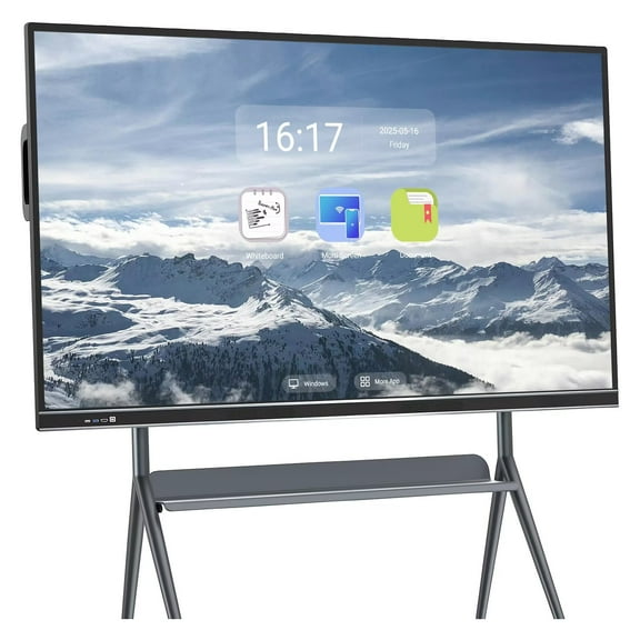 JYXOIHUB Smart Board 75" 2160p, Digital Whiteboard Multi Touch Screen, Perfect for Teaching & Meetings(Include Wall Mount)